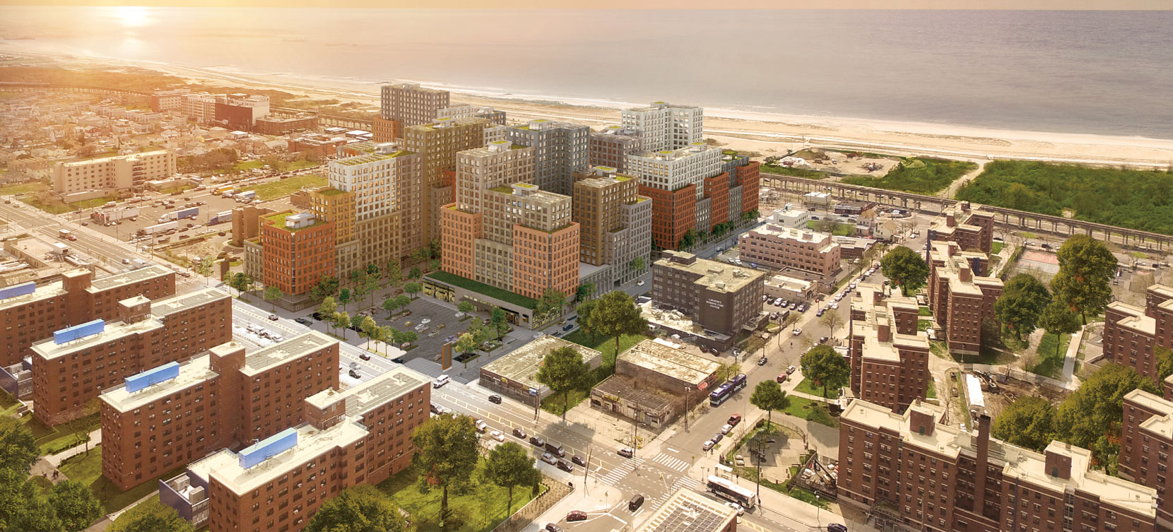 Site Rendering (Illustrative) Edgemere Commons - TS Communities